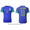 Camiseta de fútbol Brasil Philippe Coutinho 11 Segunda Equipación Mundial 2022 - Hombre